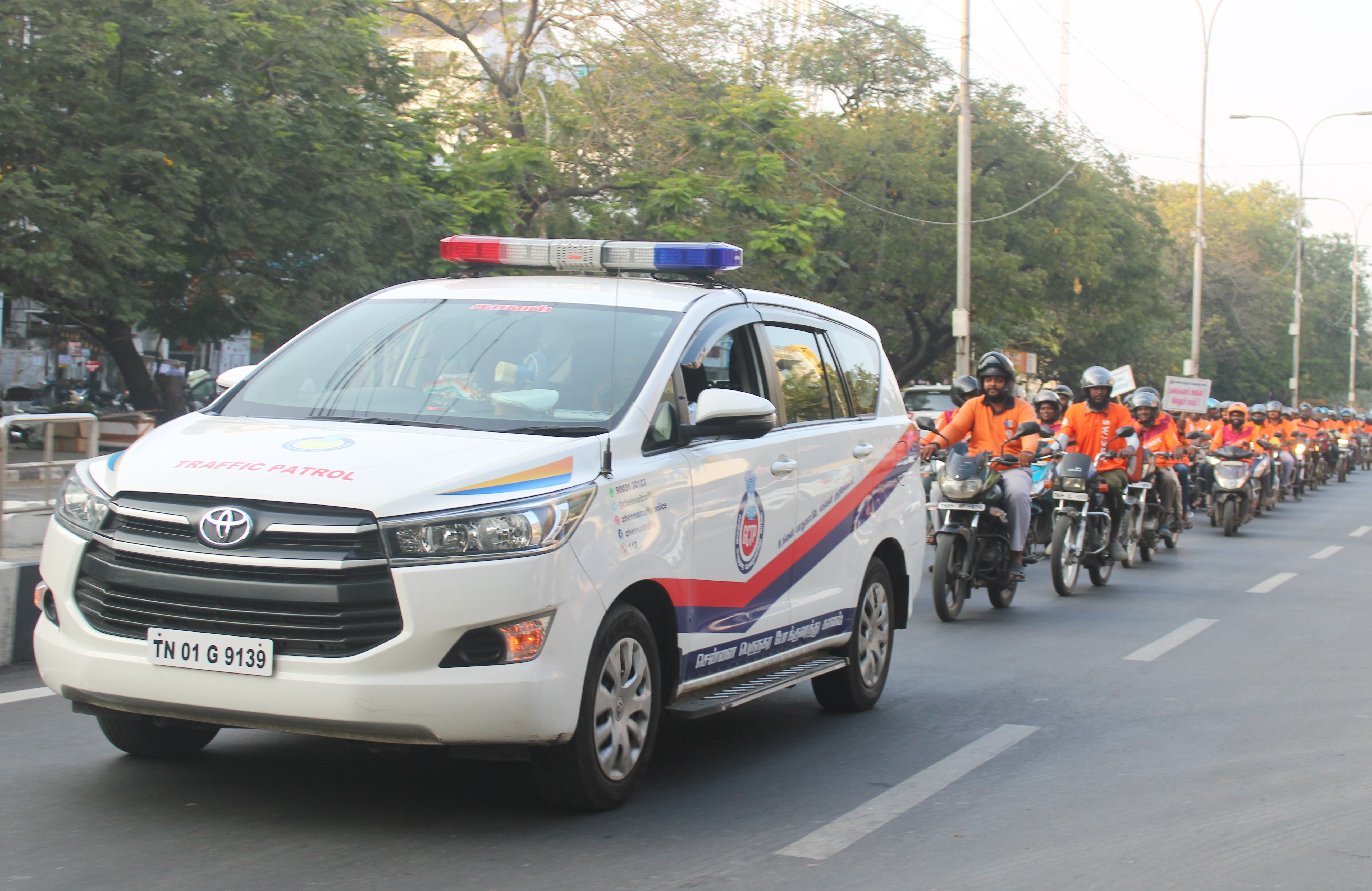 Swiggy Partners with Greater Chennai City Traffic Police for road safety awareness program